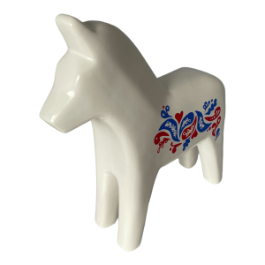 Cheval Ikea Dala en céramique décor scandinave