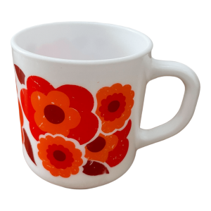 Mug tasse arcopal vintage lotus