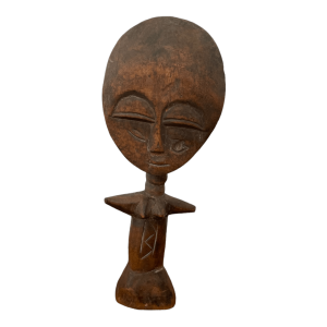 Masque poupée Baoulé Afrique fertilité Ghana