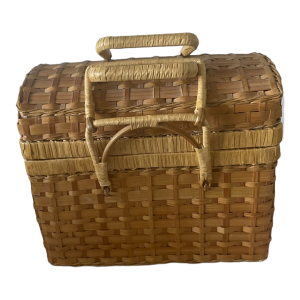 Vanity vintage osier moyen modèle