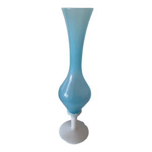 Vase vintage opaline
