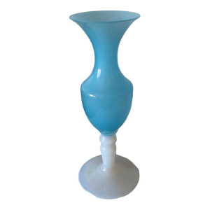 Vase vintage opaline