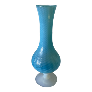 Vase vintage opaline