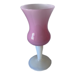 Vase vintage opaline