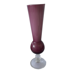 vase opaline violet