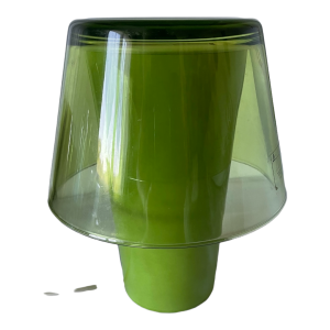 Lampe champignon en verre Gavik Ikea vert