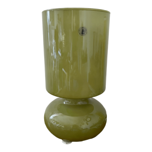 Lampe en verre Lykta Ikea kaki