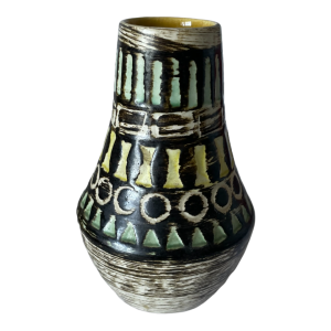Vase céramique vintage Western Germany brocante en ligne