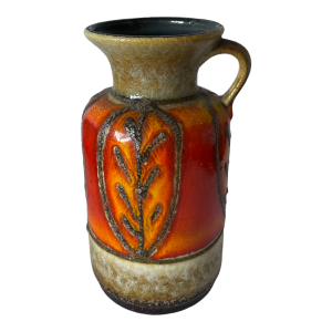 Vase céramique vintage Western Germany brocante en ligne