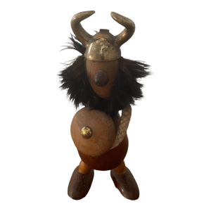 Viking danois décapsuleur en bois sculpté signé Carl Bent brocante en ligne