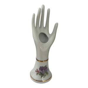 Main baguier porcelaine de Limoges Claude Carpenet