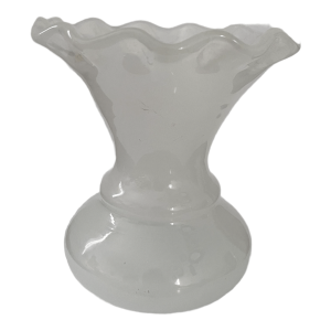 vase vintage corolle verre opaline