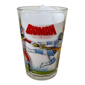 Verre à moutarde Amora Bioman Toei company 1986