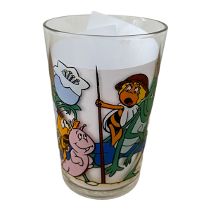 Verre à moutarde Amora Maya l'abeilleTF1 Apollo film Wien 1981