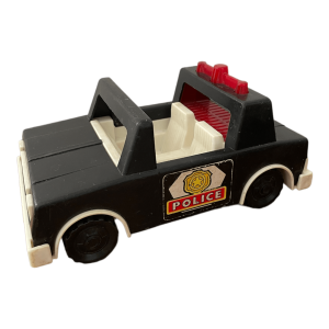 Voiture de police Fisher Price 1981