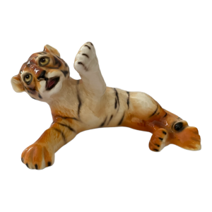 Tigre vintage en céramique italienne