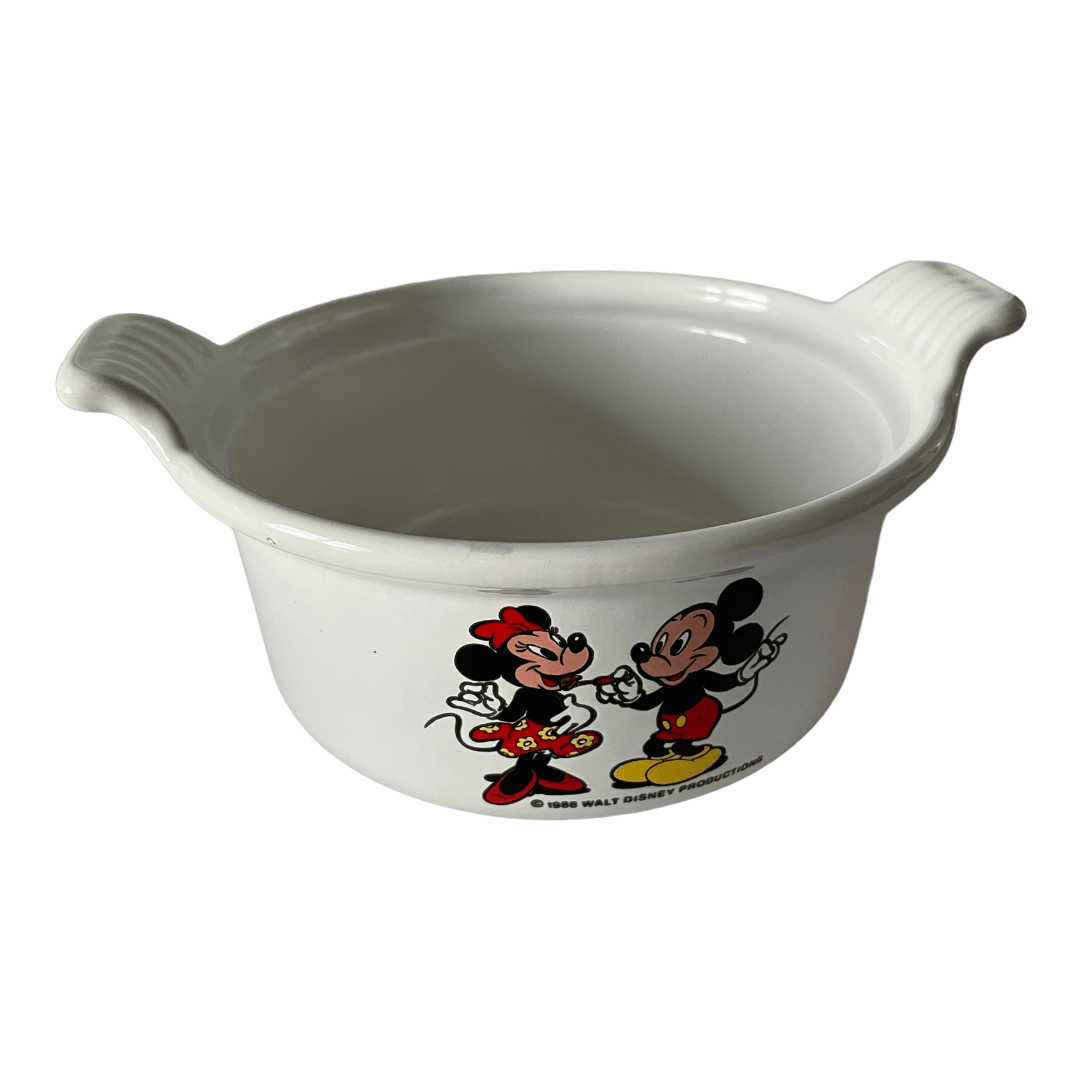Cocotte pour fondue chocolat Le Creuset Mickey Walt Disney 1986 – Image 4