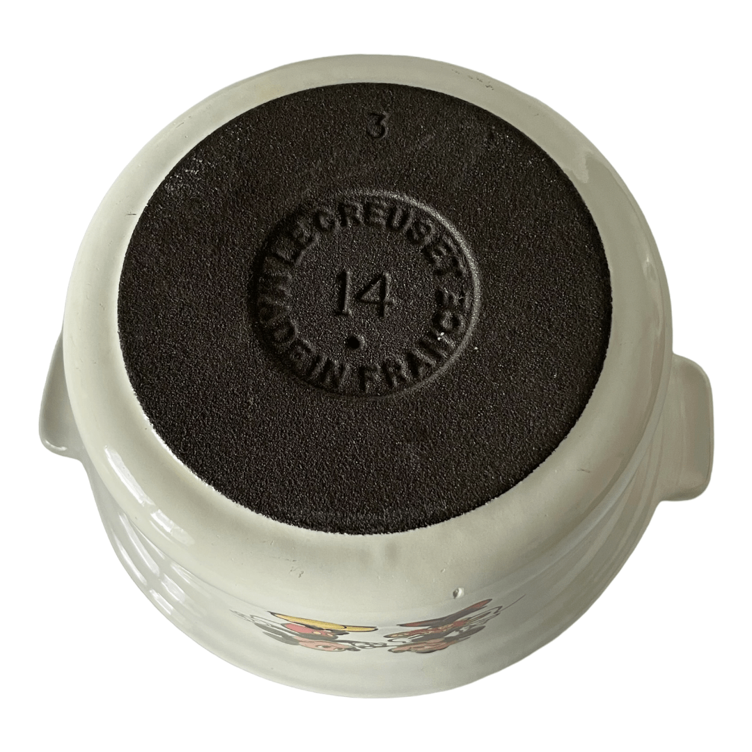 Cocotte pour fondue chocolat Le Creuset Mickey Walt Disney 1986 – Image 2