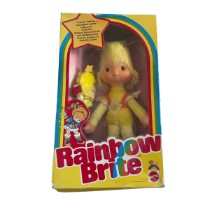 Poupée vintage Rainbow Brite Capucine et pti fou Mattel 1983 dans sa boite 7235