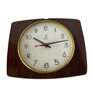 Pendule murale vintage formica Jaz Transistor