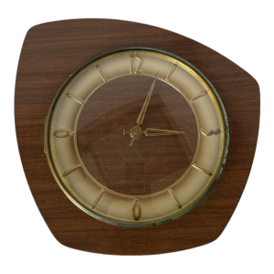 Pendule murale vintage formica Kienzle