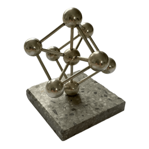 Souvenir de Bruxelles Atomium métal et marbre