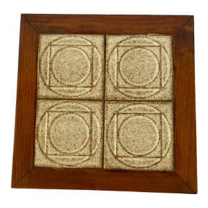 Dessous plat en carreaux céramique Vallauris