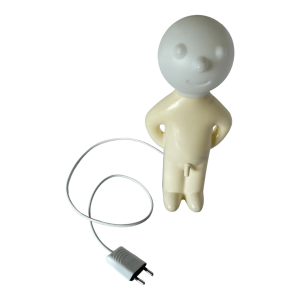Lampe design homme en plastique