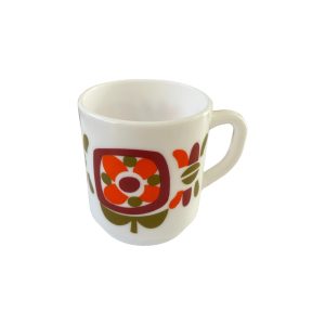 Tasse mini mug Mobil vintage en Arcopal