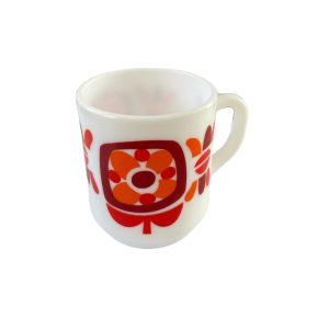 Tasse mini mug Mobil vintage en Arcopal