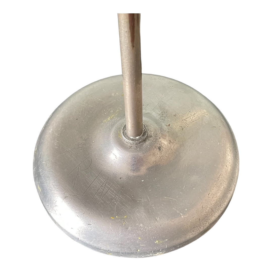 Lampe de bureau de table Pratic antique aluminium