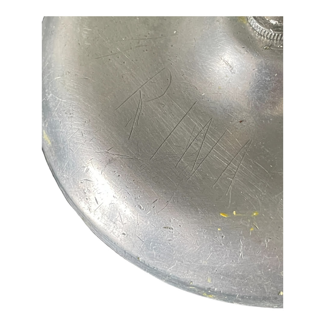 Lampe de bureau de table Pratic antique aluminium