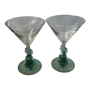 Set de 2 verres à cocktail cristal Luminarc cactus mexicain