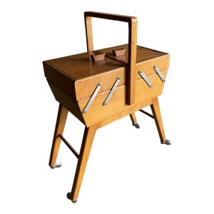 Travailleuse cousette modèle enfant pieds compas à roulettes