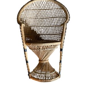 Fauteuil modèle Emmanuelle osier tressé taille enfant