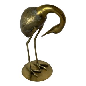 Oiseau astral kiwi en laiton statuette vintage