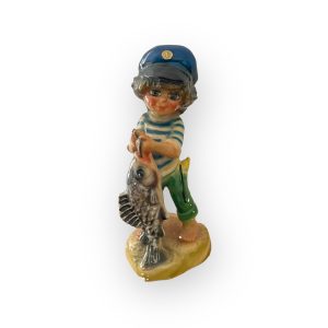 Figurine petit pêcheur Michel Goebel