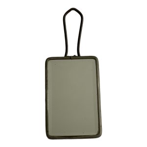 Mini miroir ancien barbier