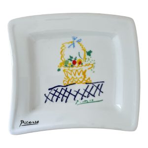 Vide poche Picasso l'horloge de fleurs par Tognana