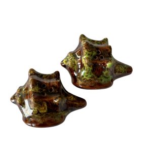 Duo sel poivre salière poivrier coquillage Vallauris