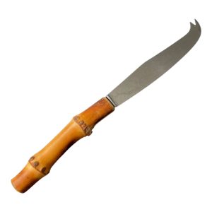 Couteau à fromage avec manche en bambou