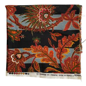 Coupon de tissu impression d’art Laurent Stève 60x120cm