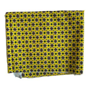 Coupon de tissu coton royal provençal jaune 126x102cm