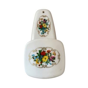 Patère vintage Syla décor fleurs